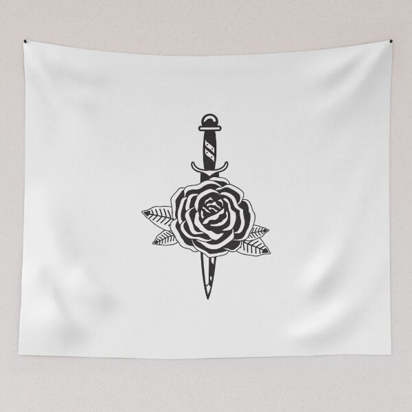 Item preview, Rosa Dagger (Printed on back) designed and sold by Josan Designs.