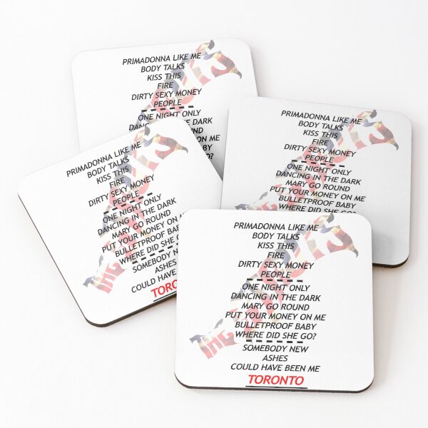 Item preview, The Struts Setlist Toronto 2018 designed and sold by Alyssa Hagley.