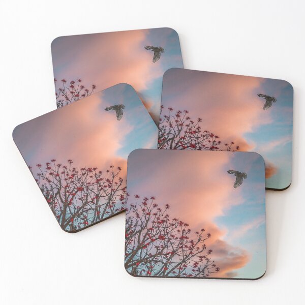 Item preview, Coral Tree and Hawk designed and sold by Banjoboy Art.