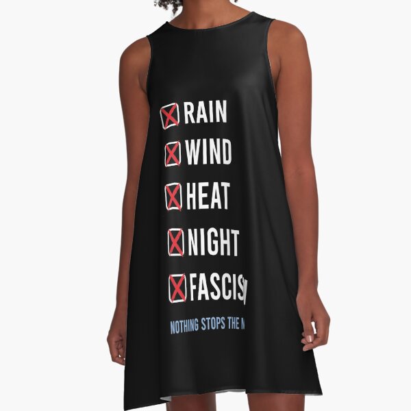 nothing stops the mail A-Line Dress