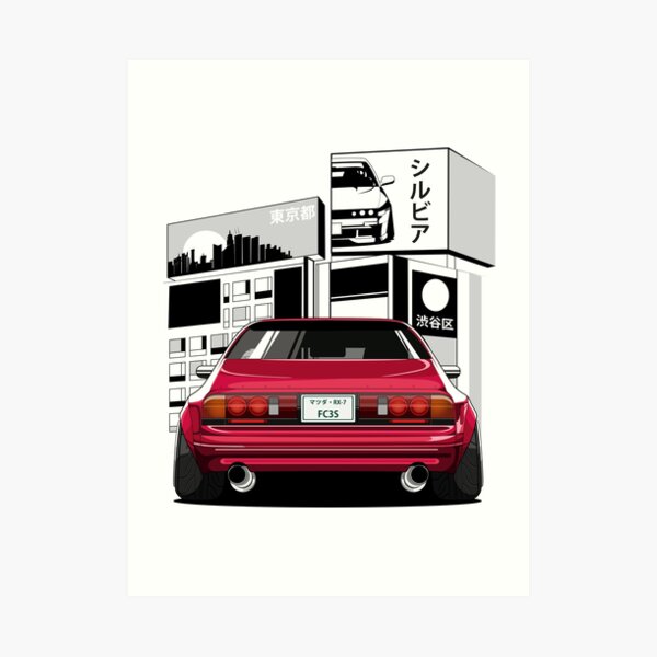 Rx7 Art Prints | Redbubble