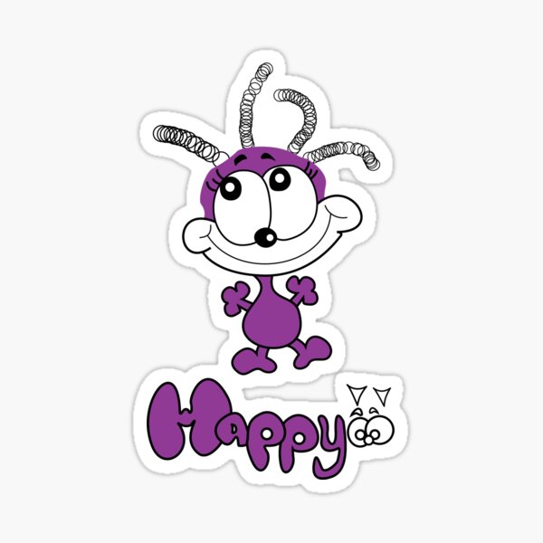 Happy Spiffy Original Sticker