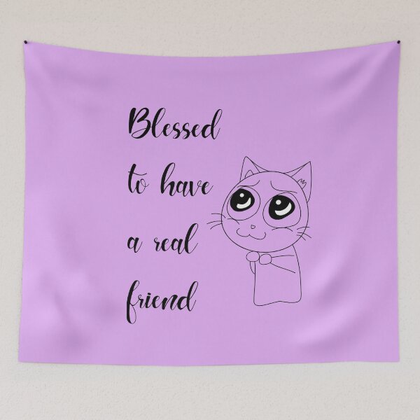 Item preview, Blessed to have a real friend designed and sold by amanikafrawy.