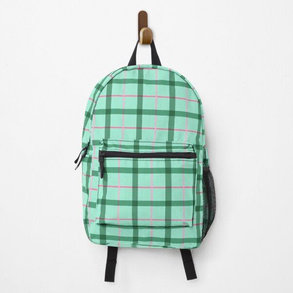 Item preview, Traditional Japanese Vintage Thin Plaid Koushi Pattern in Pastel Green designed and sold by Charredsky.