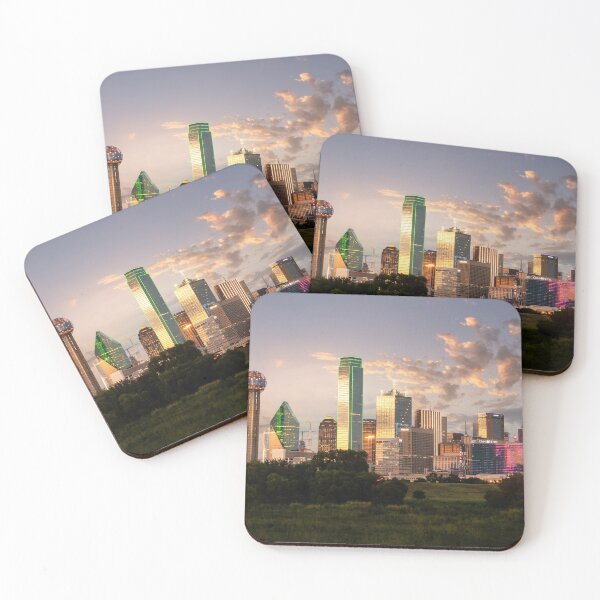 Item preview, Dallas Skyline with Texas Rangers game day pride! designed and sold by Raul Cano.