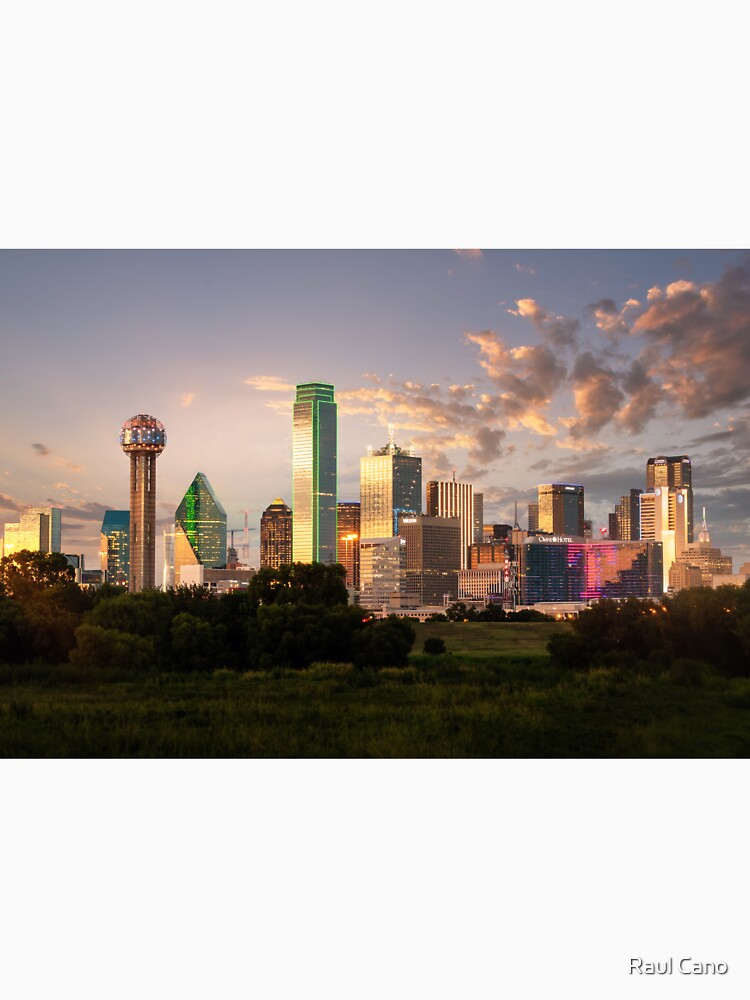 Dallas City Skyline - Texas Rangers Dallas Cowboys Stars Pride T-Shirt