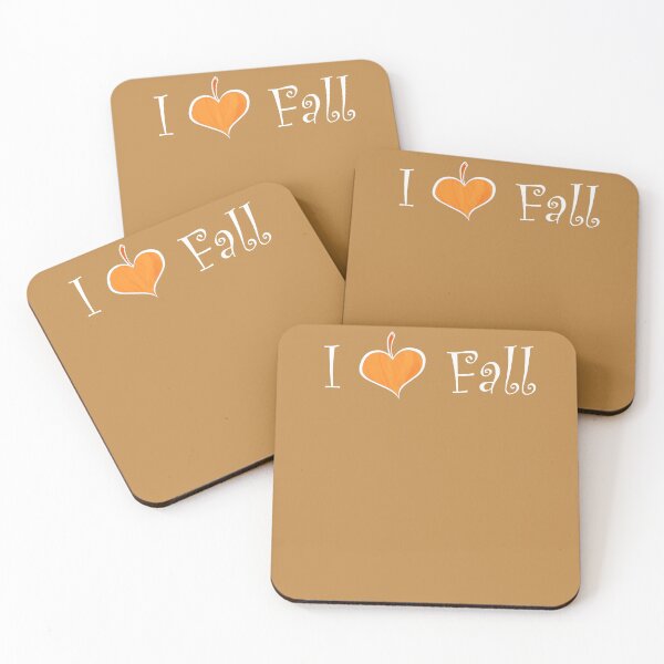 Item preview, I Love Fall - (I Heart Fall) designed and sold by JustincredibleT.