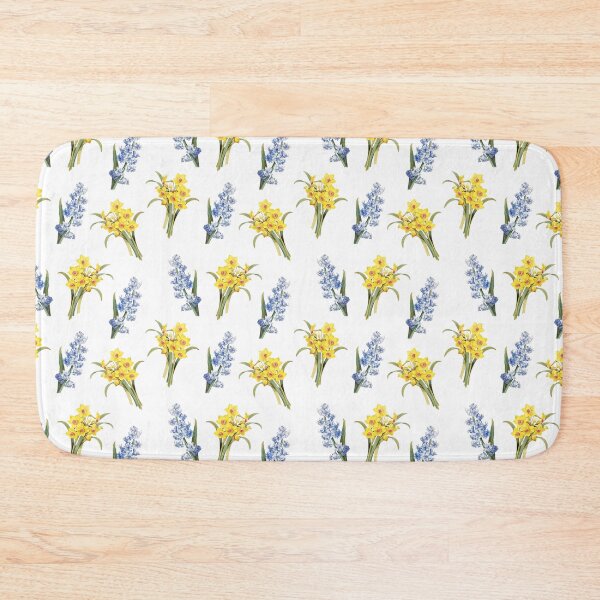 Item preview, Daffodil and hyacinth spring flowers designed and sold by LittleBettyMakes.