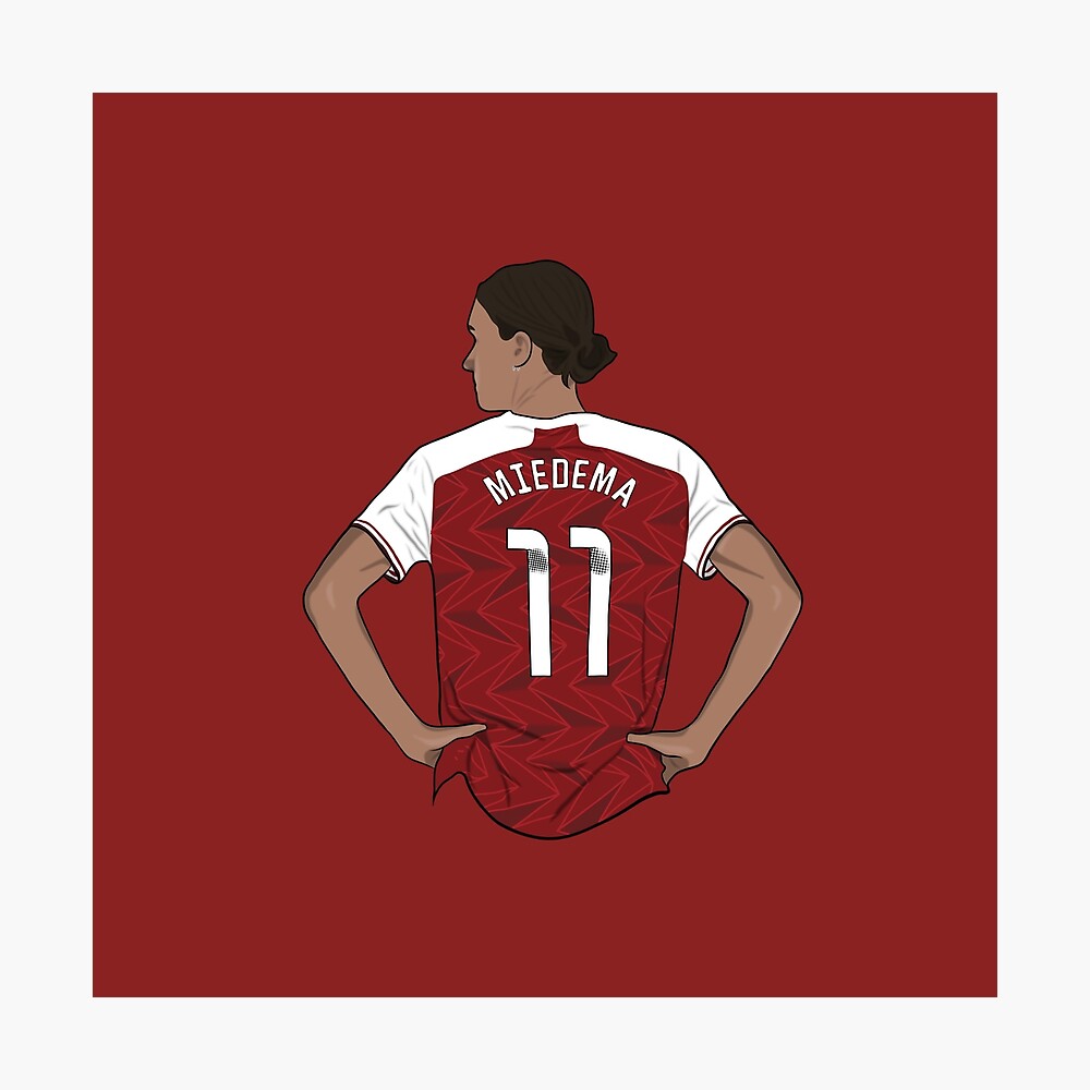 Vivianne Miedema Arsenal 11 Jersey' Metal Print for Sale by Hevding