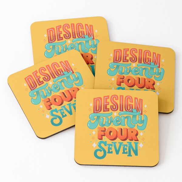 Item preview, Design Twenty Four Seven designed and sold by Fueled By Letters.