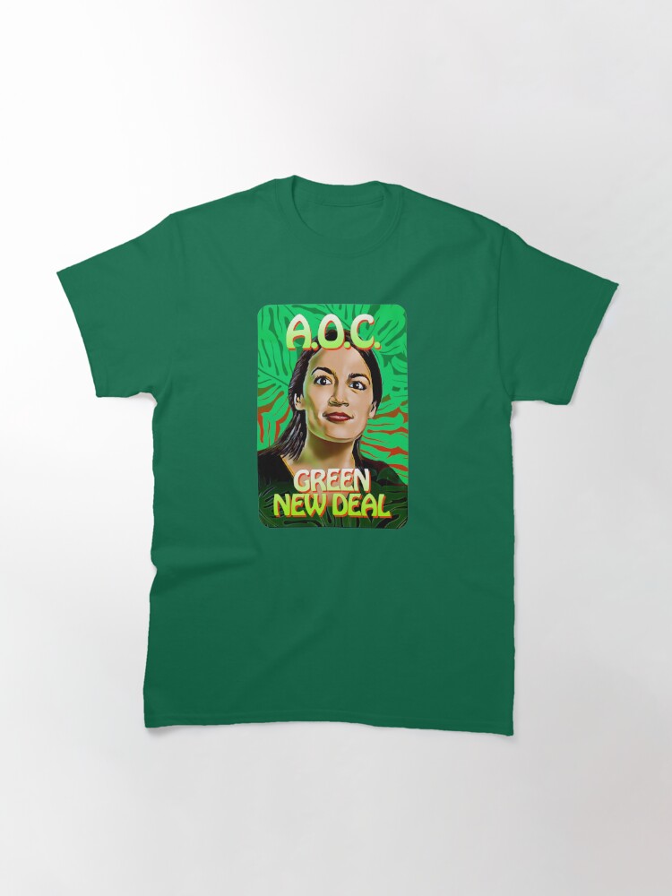 aoc green new deal t shirt