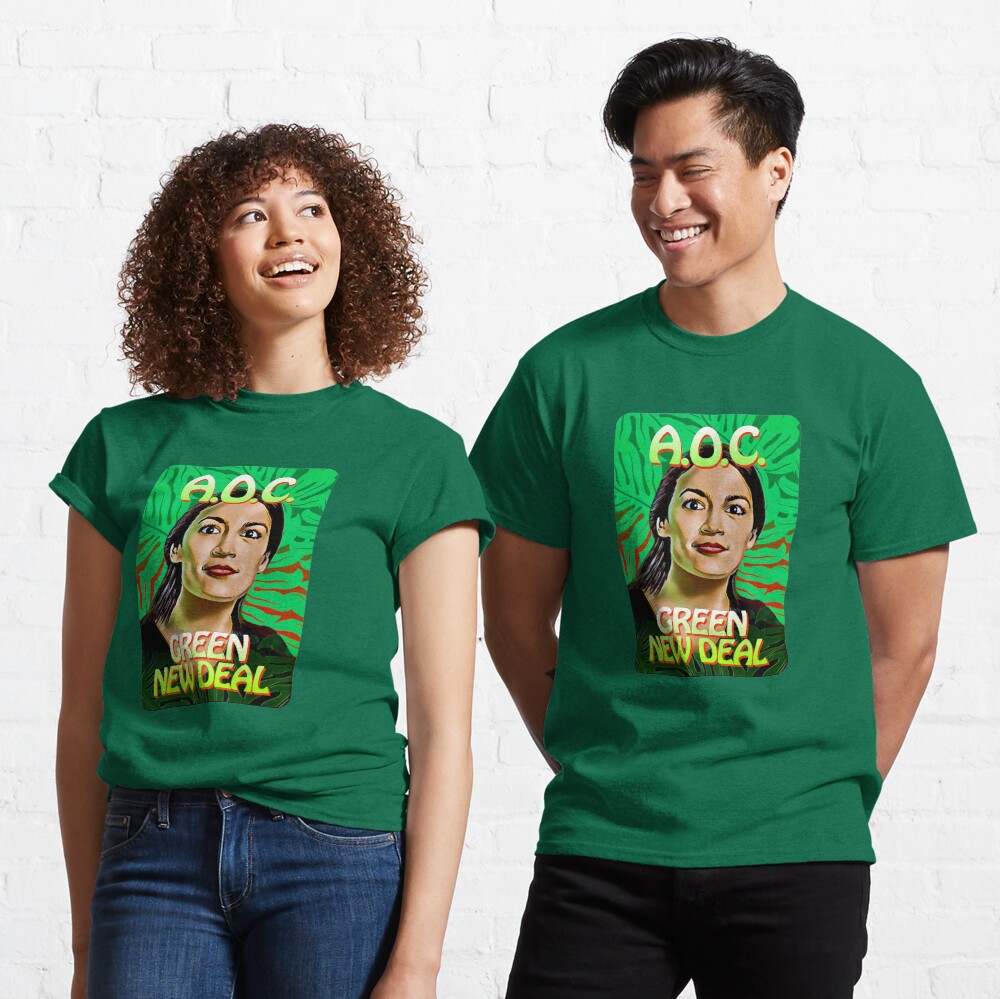 aoc green new deal t shirt