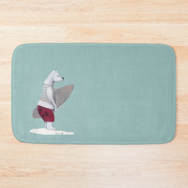 Item preview, surfer bear with vintage swimsuit designed and sold by cananera.