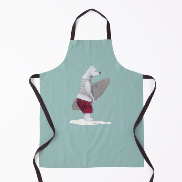 Item preview, surfer bear with vintage swimsuit designed and sold by cananera.