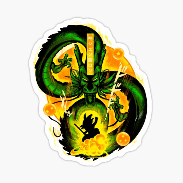 Item preview, Attack of Shenron v2 designed and sold by Hypertwenty Designs.