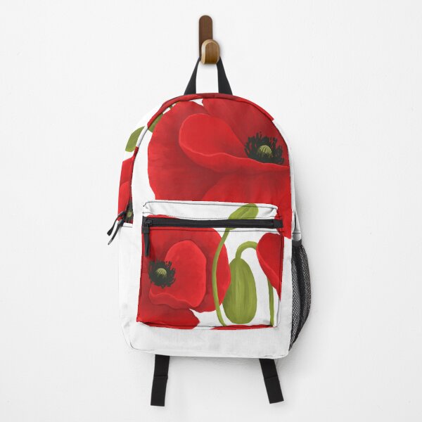 Item preview, Red Poppy Flowers designed and sold by Kraina.