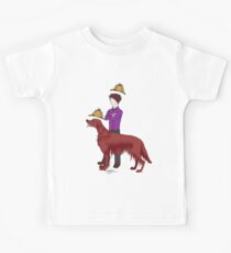 Young Sherlock & Redbeard, Consulting Detectives Kids Tee