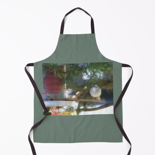 Item preview, Li'l Bird on Birdfeeder designed and sold by kristalcurt.