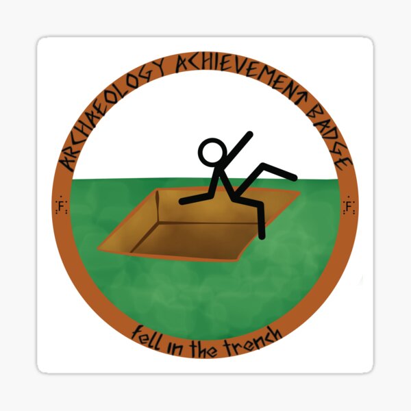 Item preview, Archaeology Achievement Badge #5 designed and sold by Kathryn Florence.