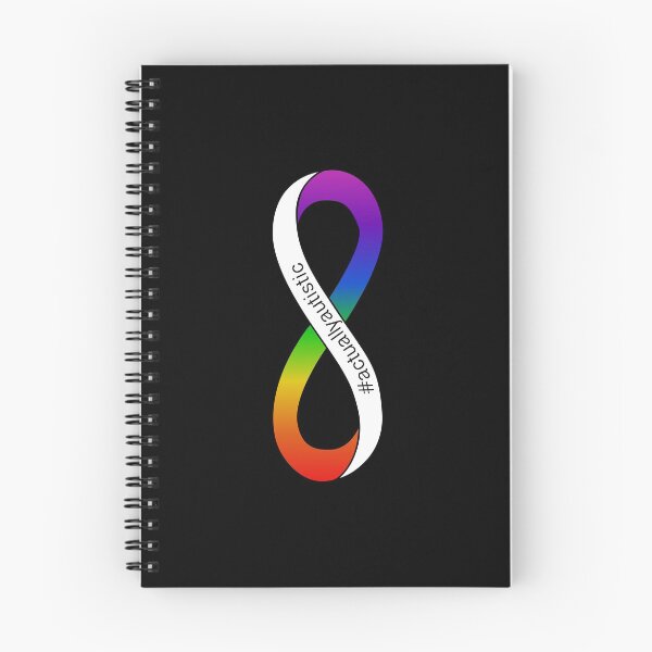Item preview, #ActuallyAutistic Infinity Symbol designed and sold by QuinnRamsay.