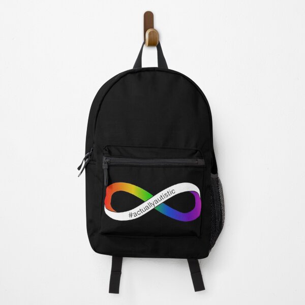 Item preview, #ActuallyAutistic Infinity Symbol designed and sold by QuinnRamsay.