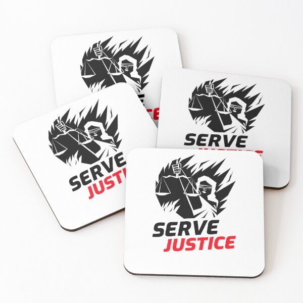Item preview, Serve Justice, We will remember every social/racial injustice, We will protest, We are not alone and together we'll Rise designed and sold by SAVWIS.