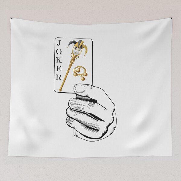 Item preview, carte joker funny  carte joker gold joker  designed and sold by silverass.