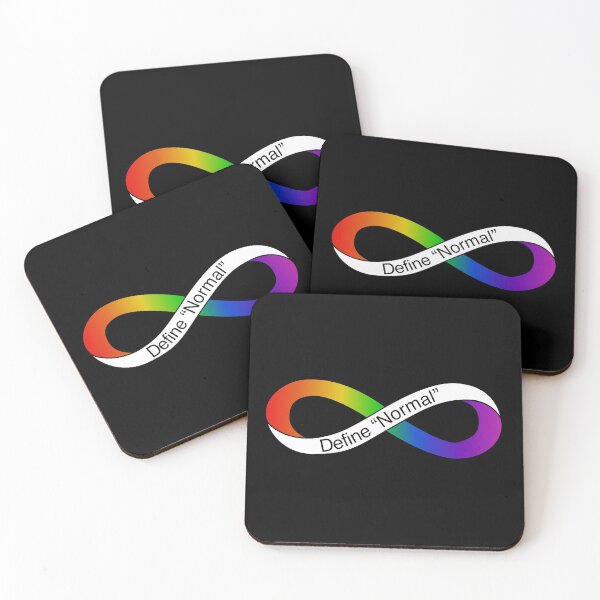 Item preview, Define Normal - Autism Pride Infinity designed and sold by QuinnRamsay.