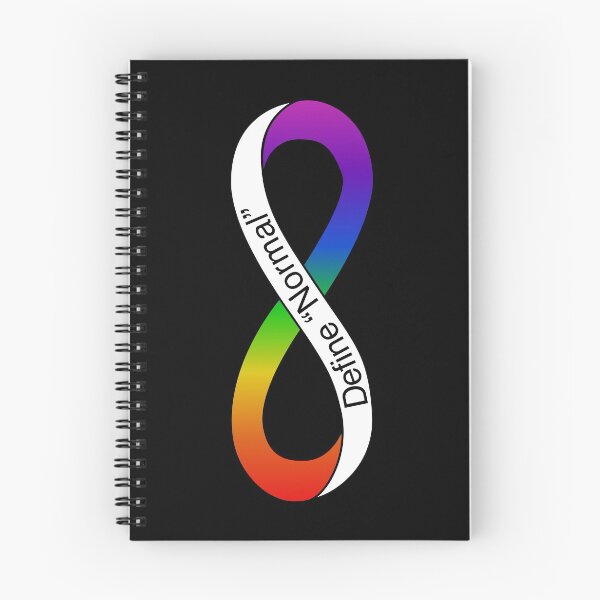 Item preview, Define Normal - Autism Pride Infinity designed and sold by QuinnRamsay.