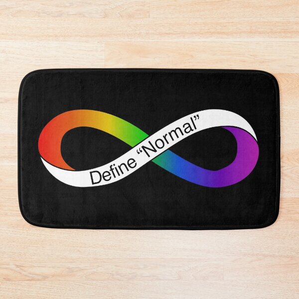 Item preview, Define Normal - Autism Pride Infinity designed and sold by QuinnRamsay.