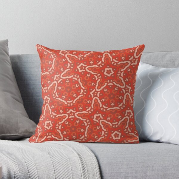 Shifting Stars Throw Pillow