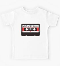 80s Music Mix Tape Cassette Kinder T-Shirt
