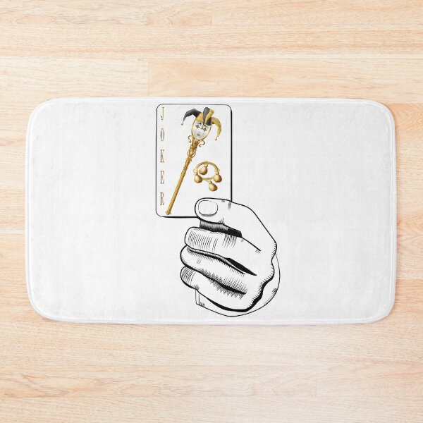 Item preview, carte joker ,funny joker gold , golden joker  designed and sold by silverass.