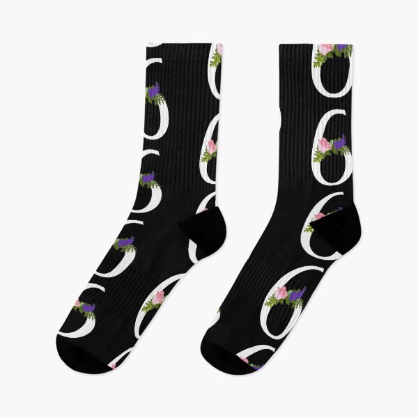 Item preview, Number 6 white floral designed and sold by Robloz.