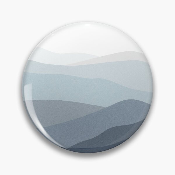 Item preview, Modern Minimalist Aesthetic Landscape - Blue designed and sold by LophiiCreations.