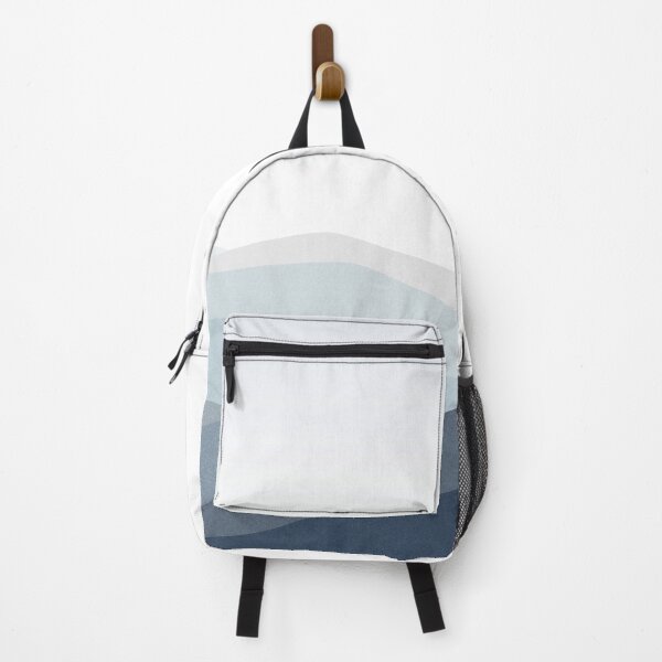 Item preview, Modern Minimalist Aesthetic Landscape - Blue designed and sold by LophiiCreations.