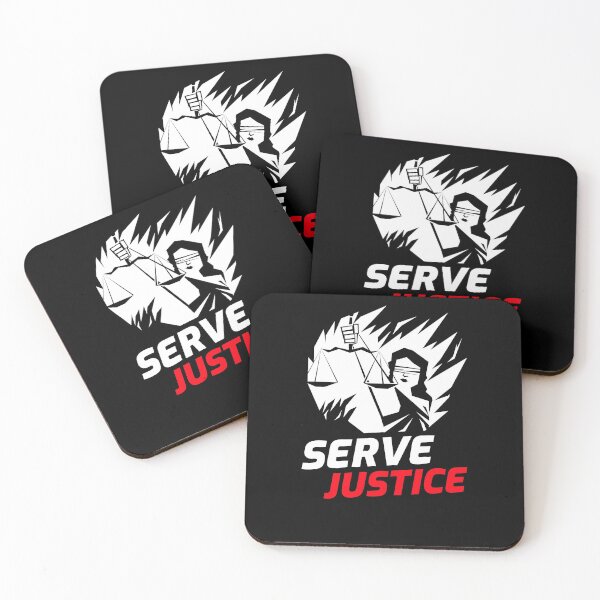 Item preview, Serve Justice, We will remember every social/racial injustice, We will protest, We are not alone and together we'll Rise designed and sold by SAVWIS.