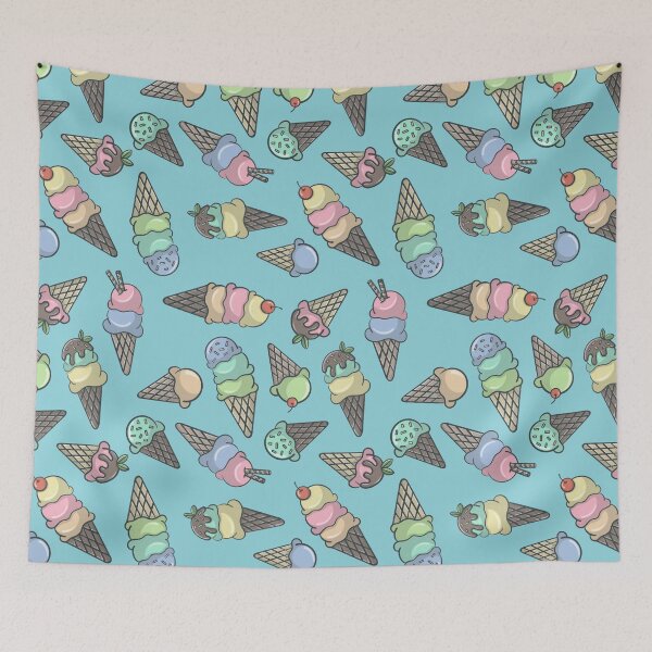 Item preview, Ice Cream Cone - Sky designed and sold by by-lauren.
