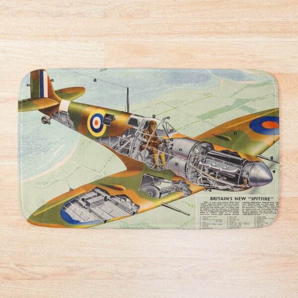 Artikelvorschau, RAF Spitfire entworfen und verkauft von Lowtech.
