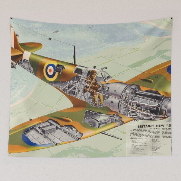 Artikelvorschau, RAF Spitfire entworfen und verkauft von Lowtech.