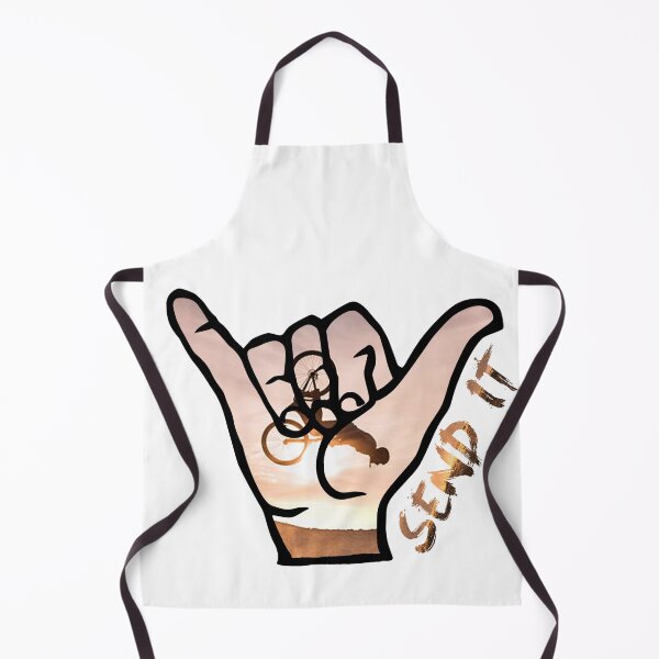 Item preview, Send It Shaka Bruh Hand Shred the Gnar Mountain Bike designed and sold by hughhhogan.