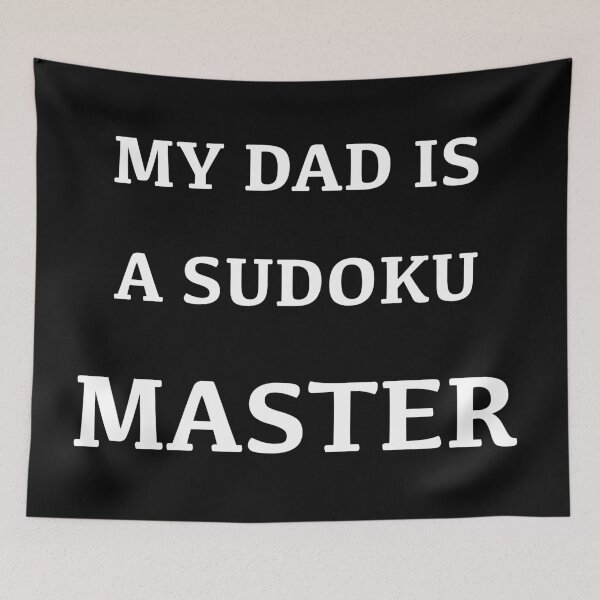 Item preview, My dad is a Sudoku master designed and sold by Mirko Torresi.