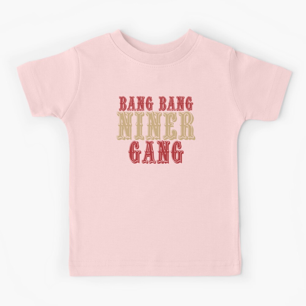 Millionaire Mentality Bang Bang Niner Gang Red T-Shirt