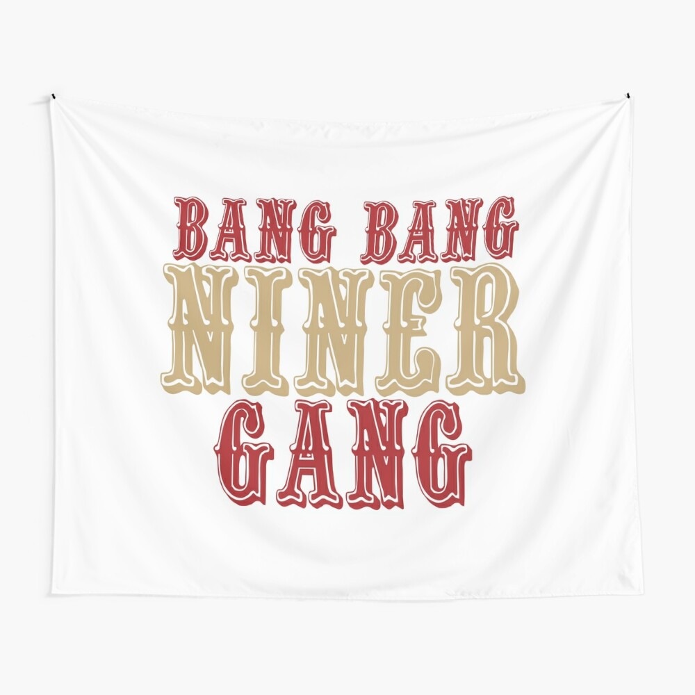 Bang Bang Niner Gang! Kids T-Shirt for Sale by RipRock81