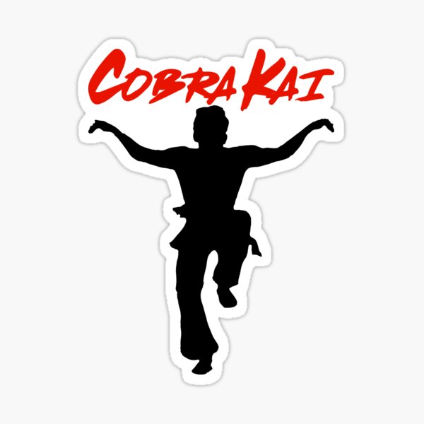 Pegatina Cobra Kai Logo