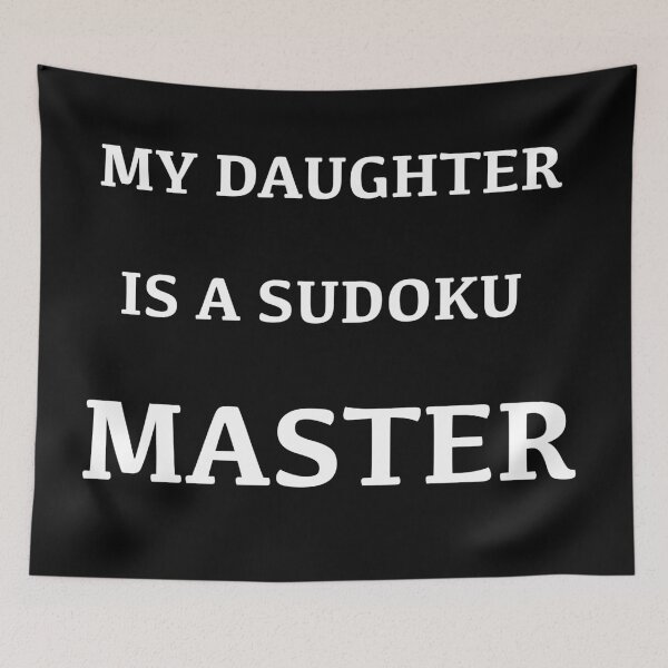 Item preview, My daughter is a Sudoku master designed and sold by Mirko Torresi.
