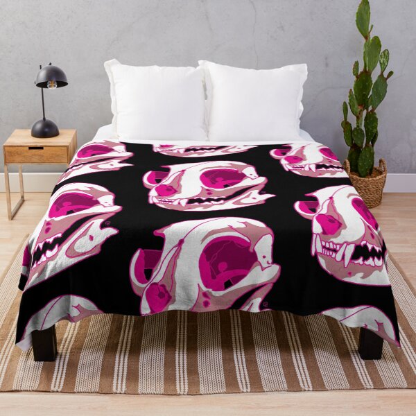 Item preview, Cat skull and flesh pink designed and sold by LR-7.