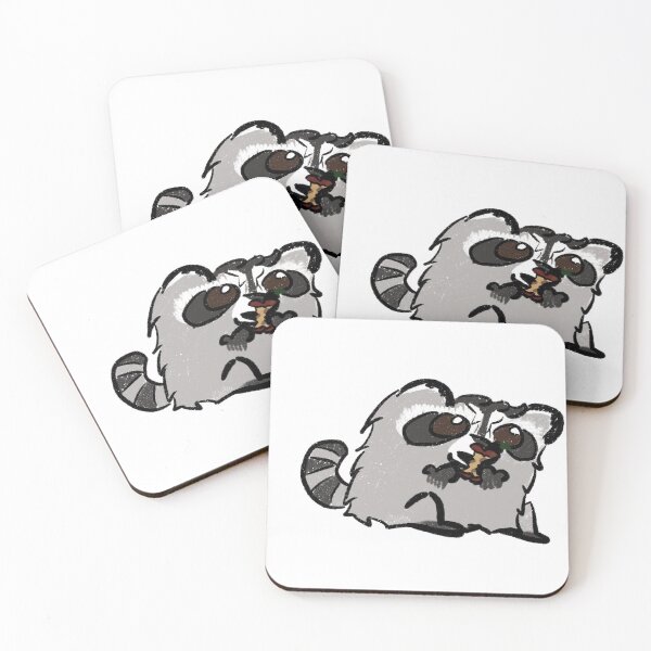 Item preview, Raccoon lad eatin' trash designed and sold by Smartyarg.
