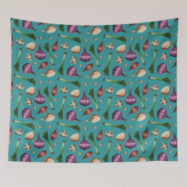 Item preview, Aromatic Alliums - Sea designed and sold by by-lauren.