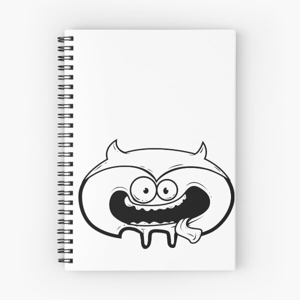 Item preview, Devil Monster (BW) designed and sold by caj-trixie.